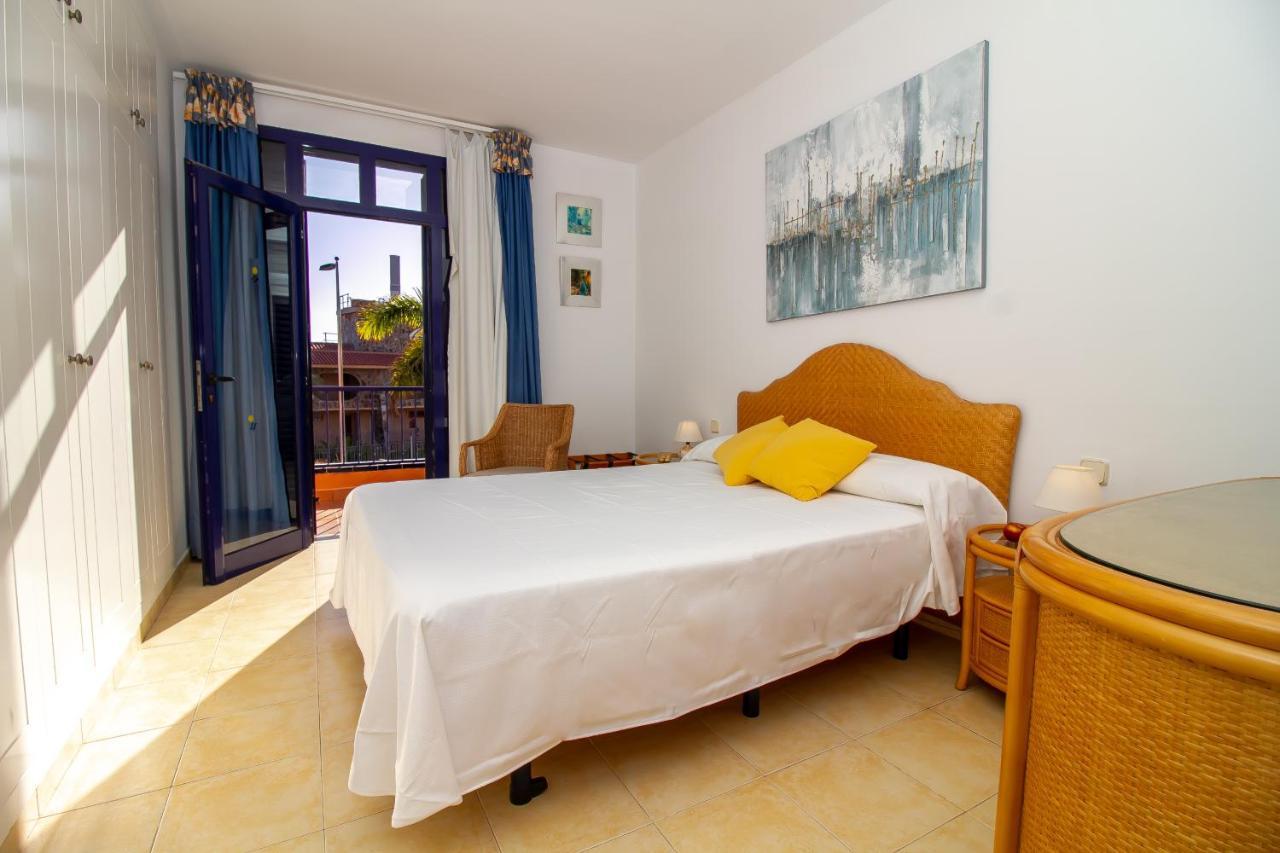Duplex Meloneras With Free Wifi And Private Garden Villa Bagian luar foto
