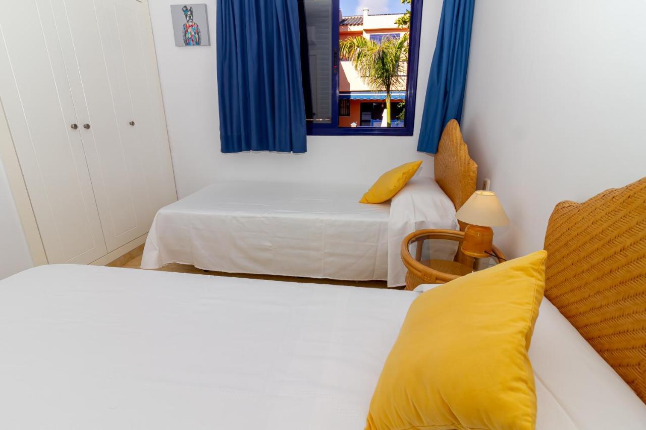 Duplex Meloneras With Free Wifi And Private Garden Villa Bagian luar foto